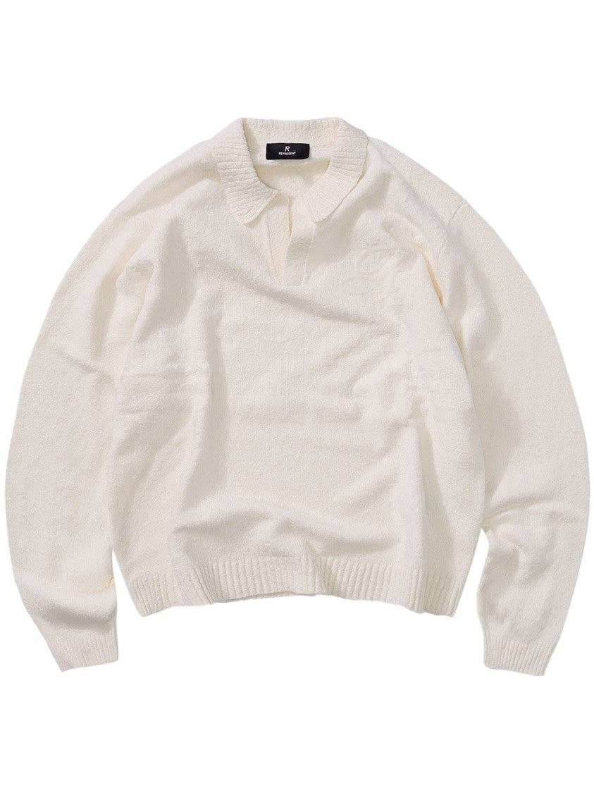 Represent Timeless Knitted Polo Shirt
