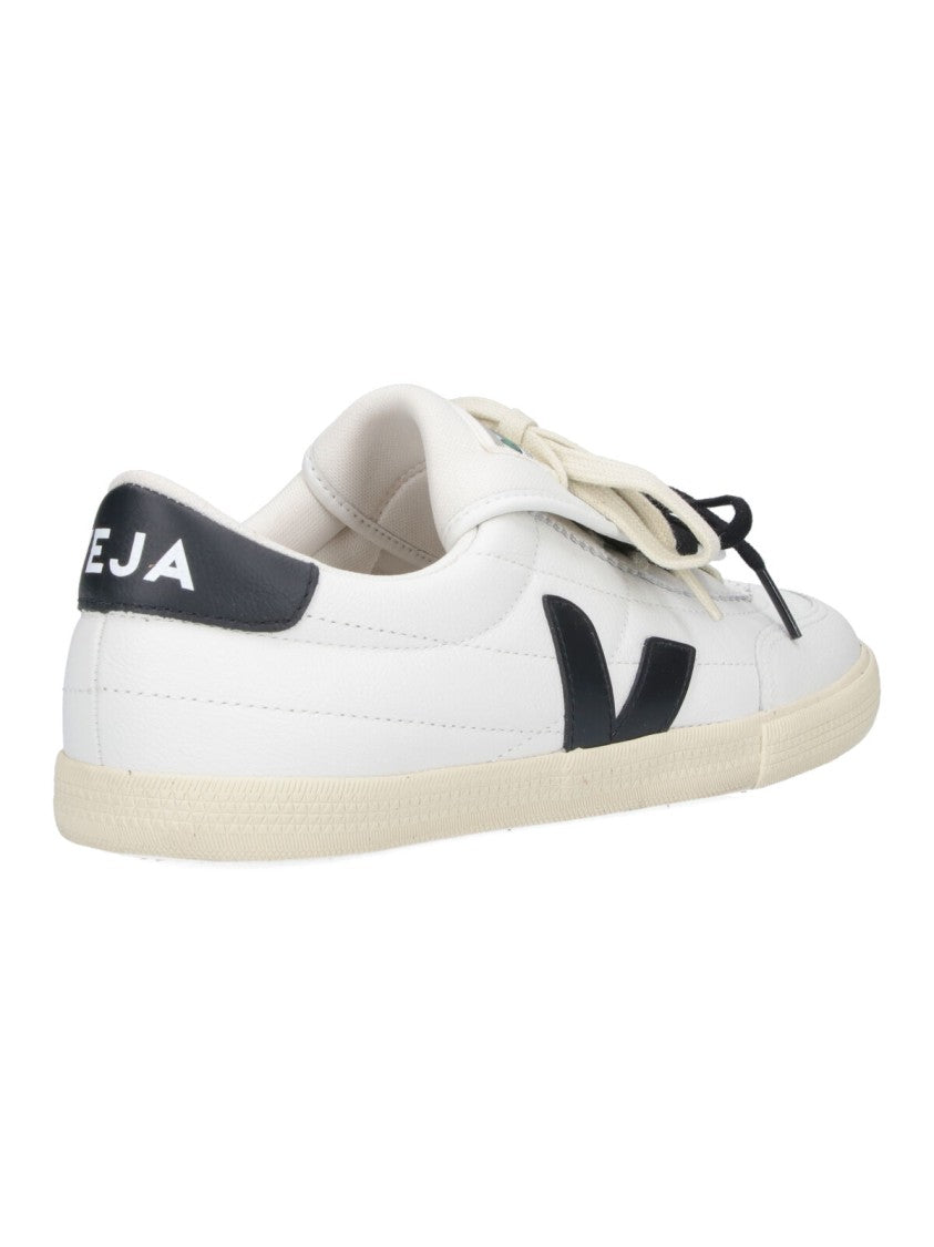 Veja White Panenka Leather Low-Top Sneakers