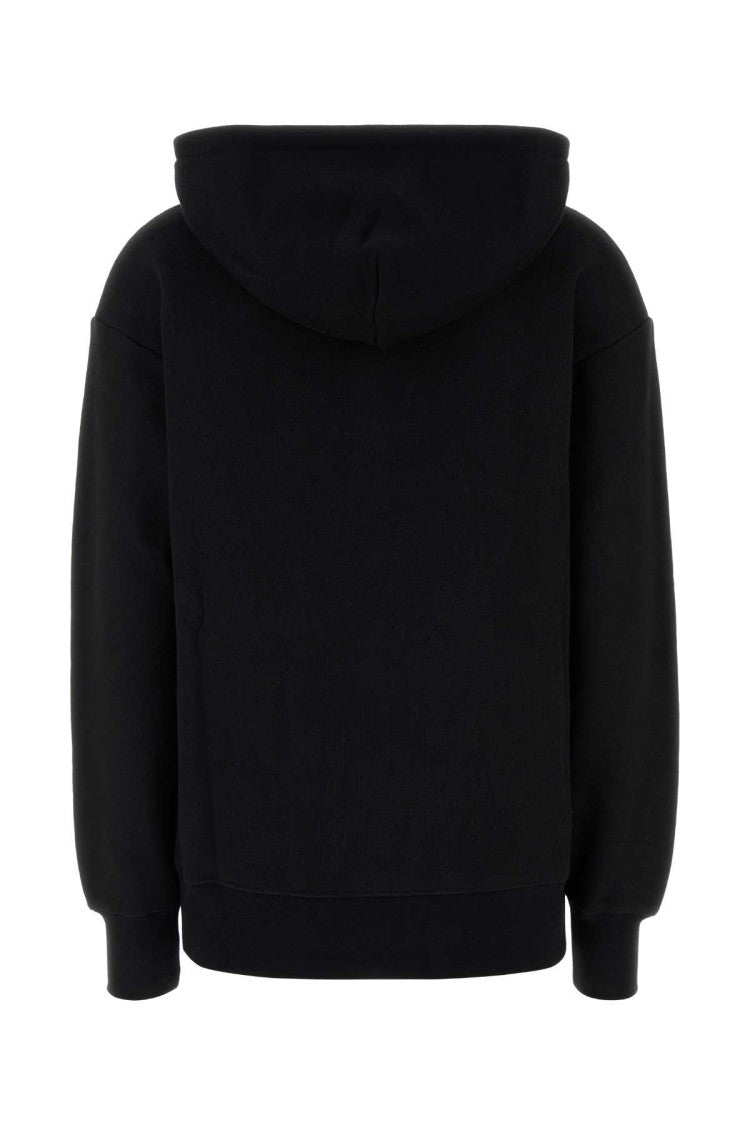 Valentino Garavani Black Cotton Sweatshirt