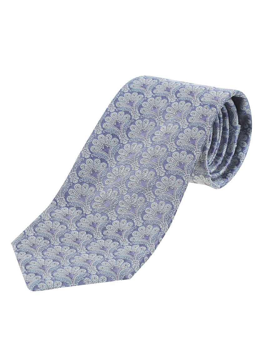 Etro Paisley Patterned Silk Tie