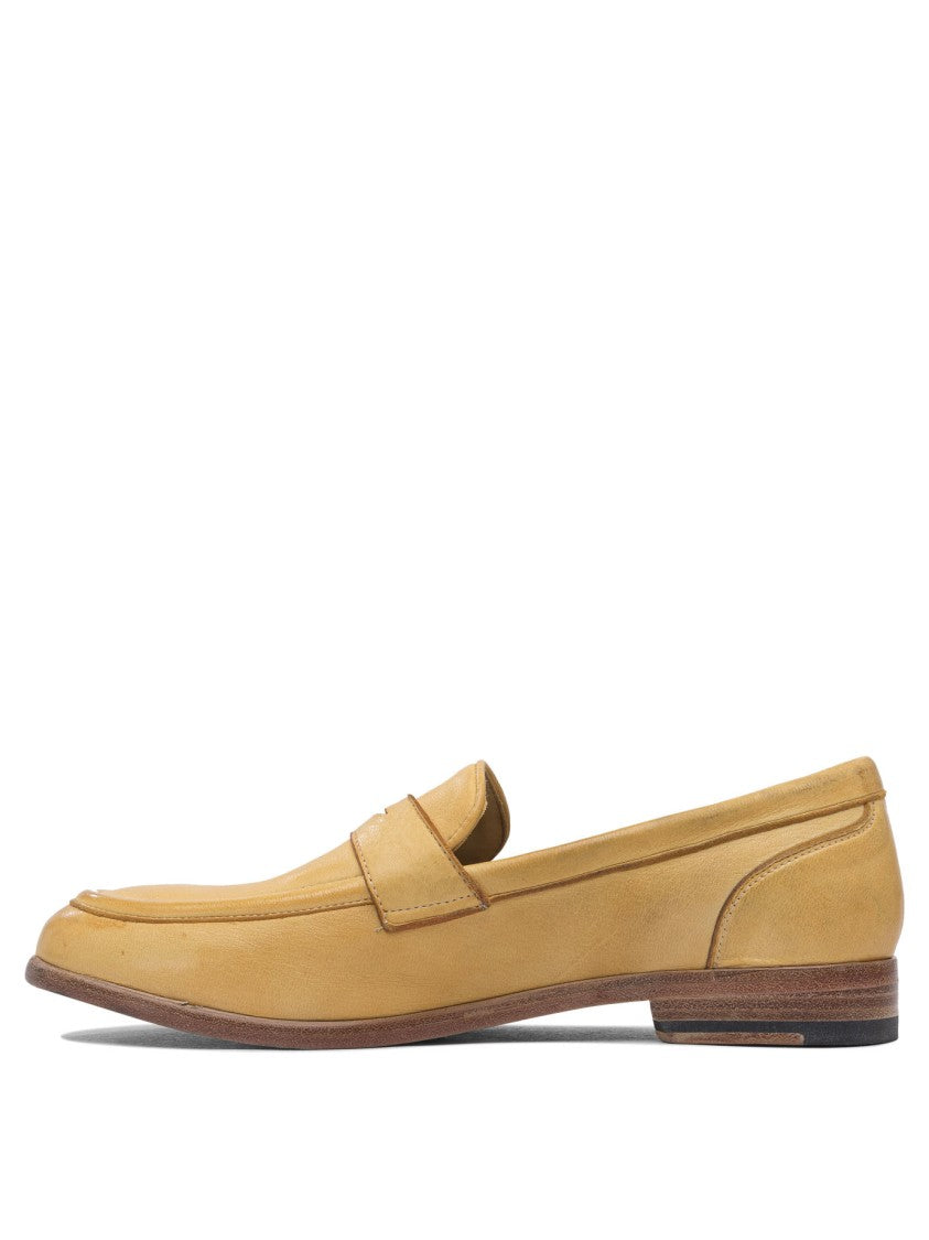 Sturlini Leather Loafers With Silhouette