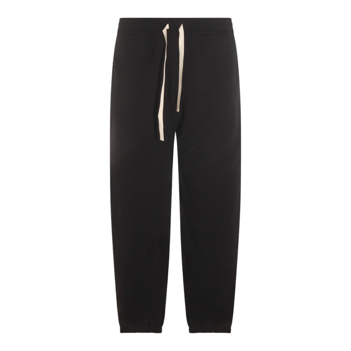Jil Sander Relaxed Fit Black Trousers With Adjustable Drawstring