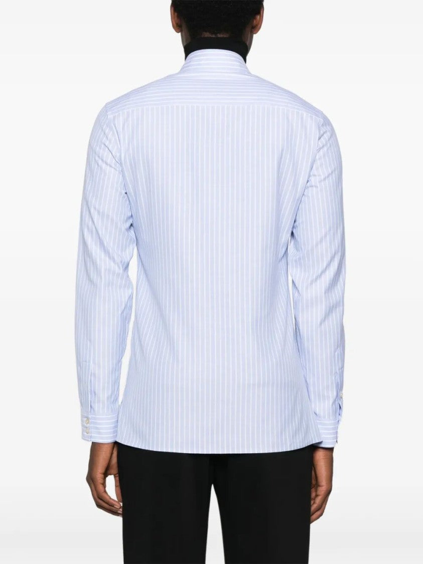 Valentino `Si00` Striped Oxford Shirt