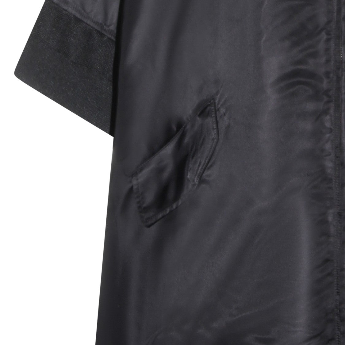 Mm6 By Maison Margiela Tailored Black Jacket With Classic Collar
