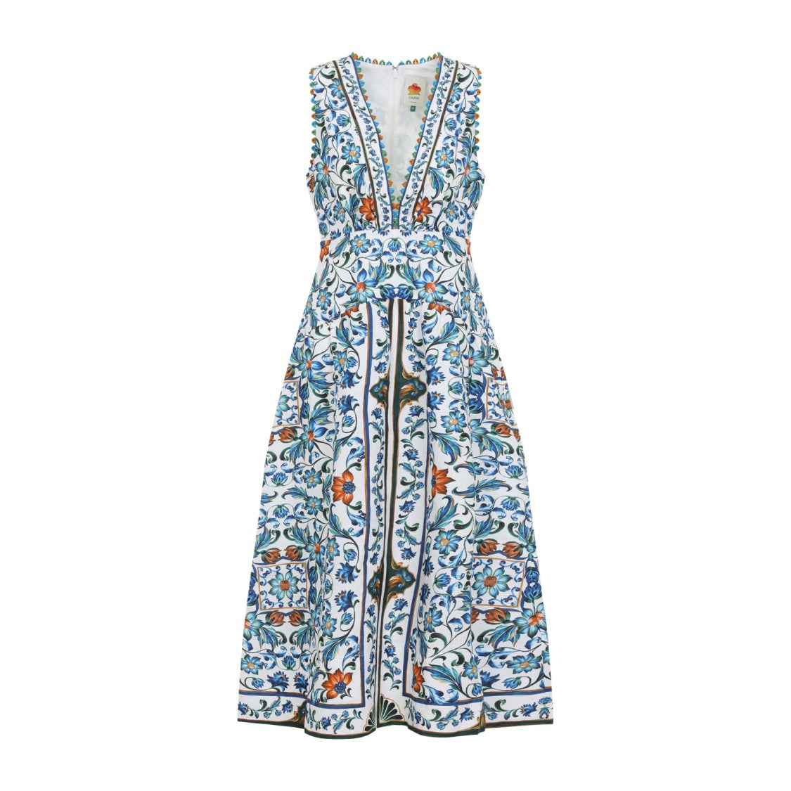 Farm Rio Multicolour Floral Midi Dress