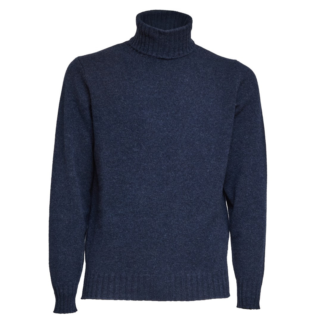 Filippo De Laurentiis High-Neck Wool And Cashmere Sweater With Ribbed Details