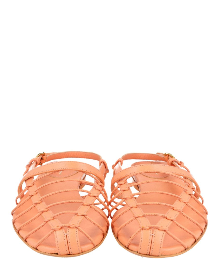 Ferragamo Shay 10 Caged Slingback Sandals