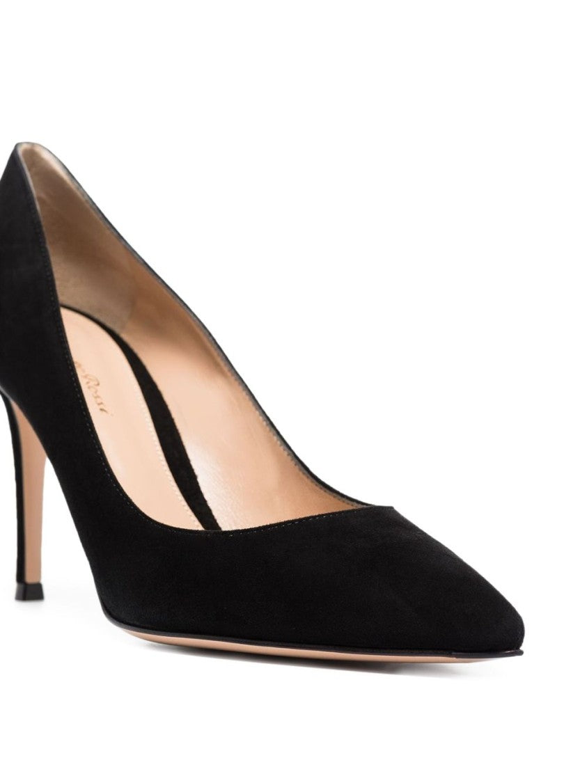 Gianvito Rossi Pointed Toe Suede Pumps