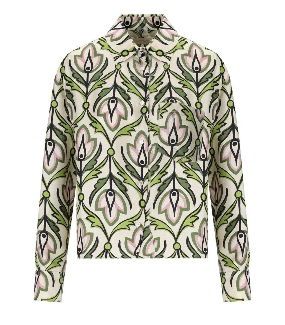 Max Mara Enfasi Green Shirt