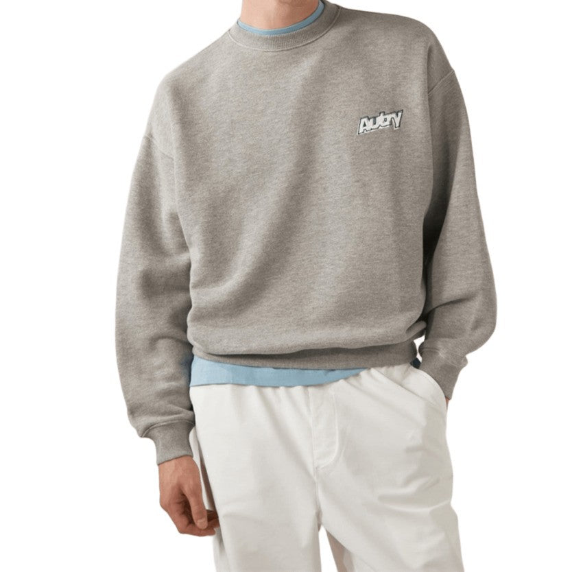 Autry Unisex Grey Melange Sweatshirt