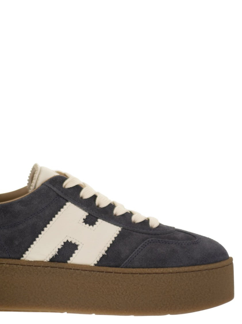 Hogan Cool - Suede Trainers With Thick Soles