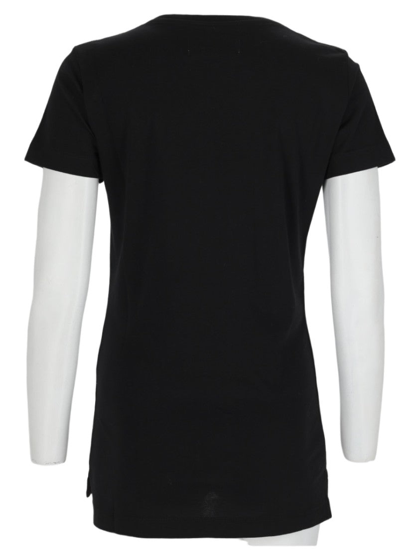Vivienne Westwood Black Classic Embroidered Cotton T-Shirt