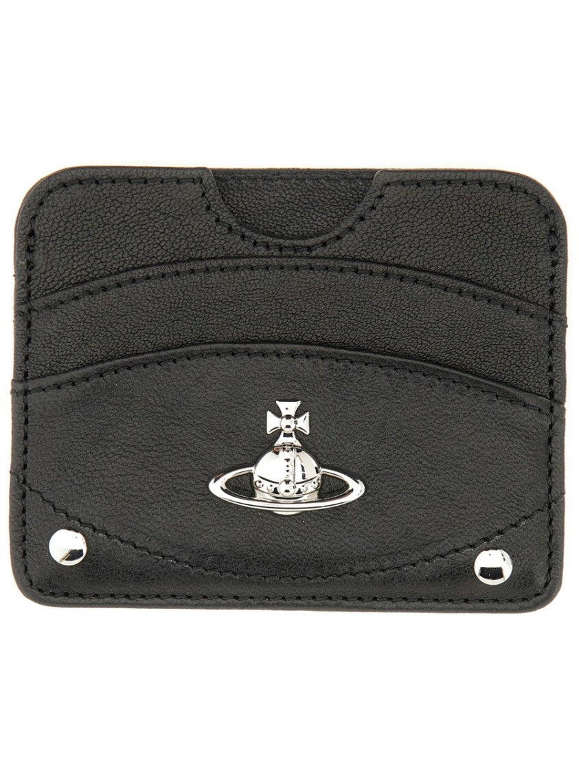 Vivienne Westwood Textured Leather Card Holder