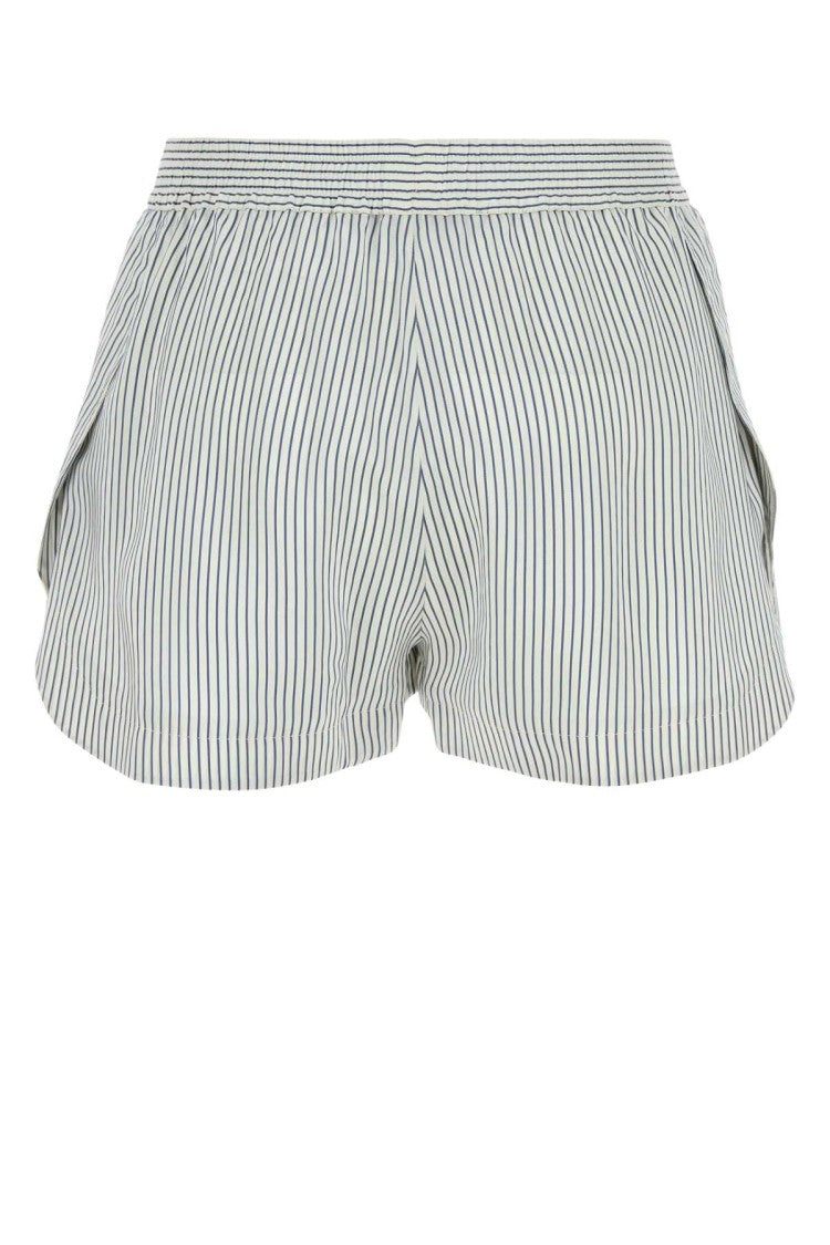 Stella Mccartney Embroidered Silk Shorts