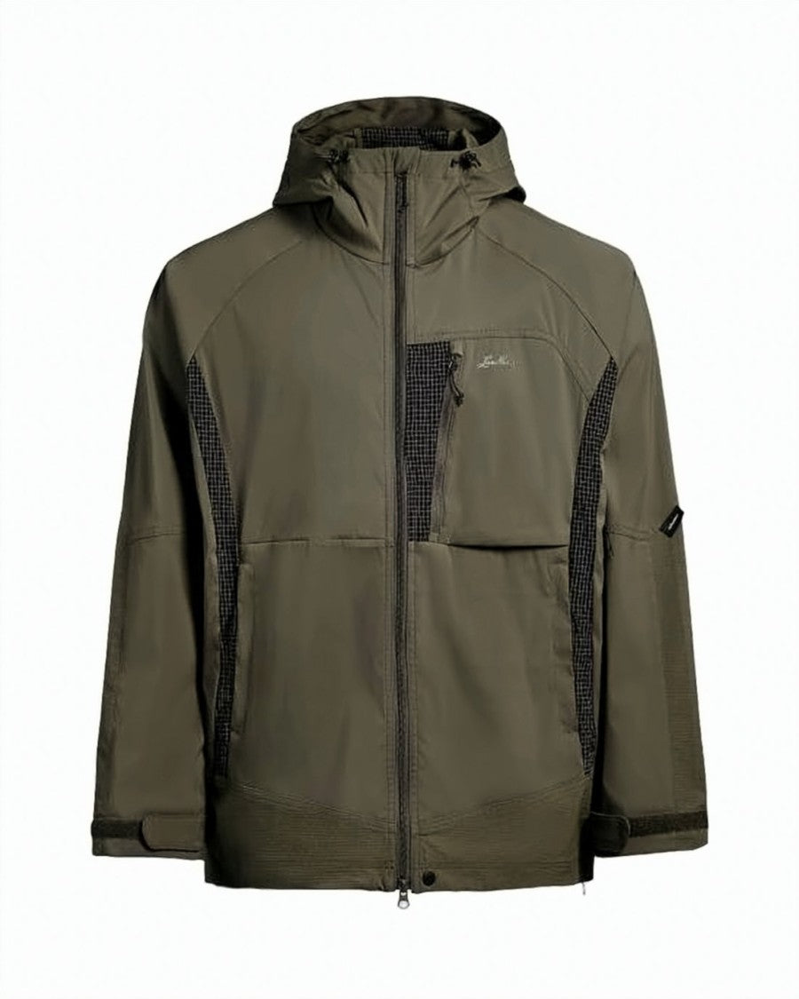 Lundhags Structured Green Lundhags Jacket With Hood