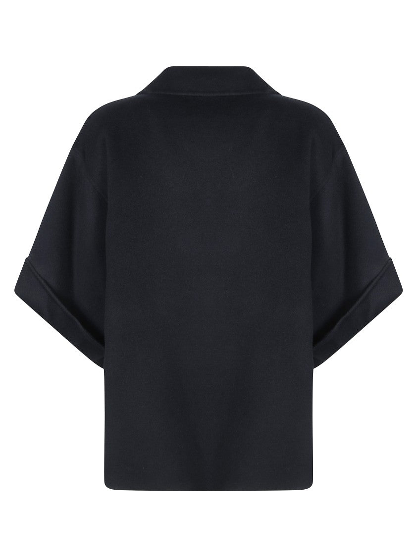 Max Mara Wkdneo Double-Breasted Cropped Jacket