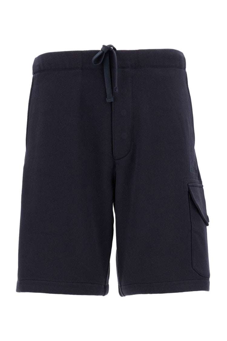 C.P. Company Diagonal Raised Fleece Cargo Sweatshorts