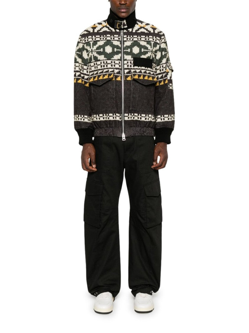 Golden Goose Cargo Cotton-Blend Flap Pockets Pants