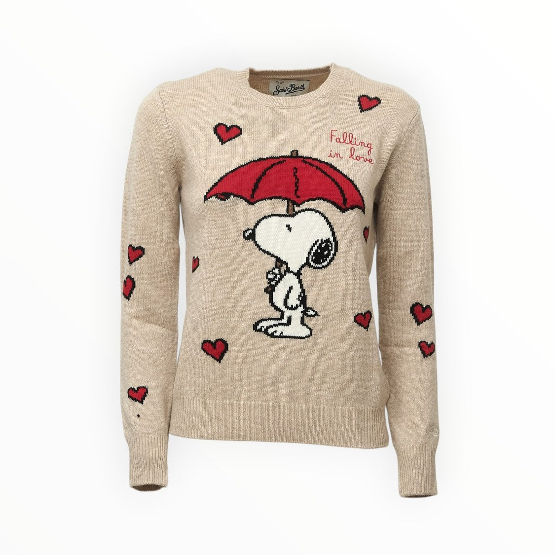 Mc2 Saint Barth New Queen P Snoopy Cashmere Sweater