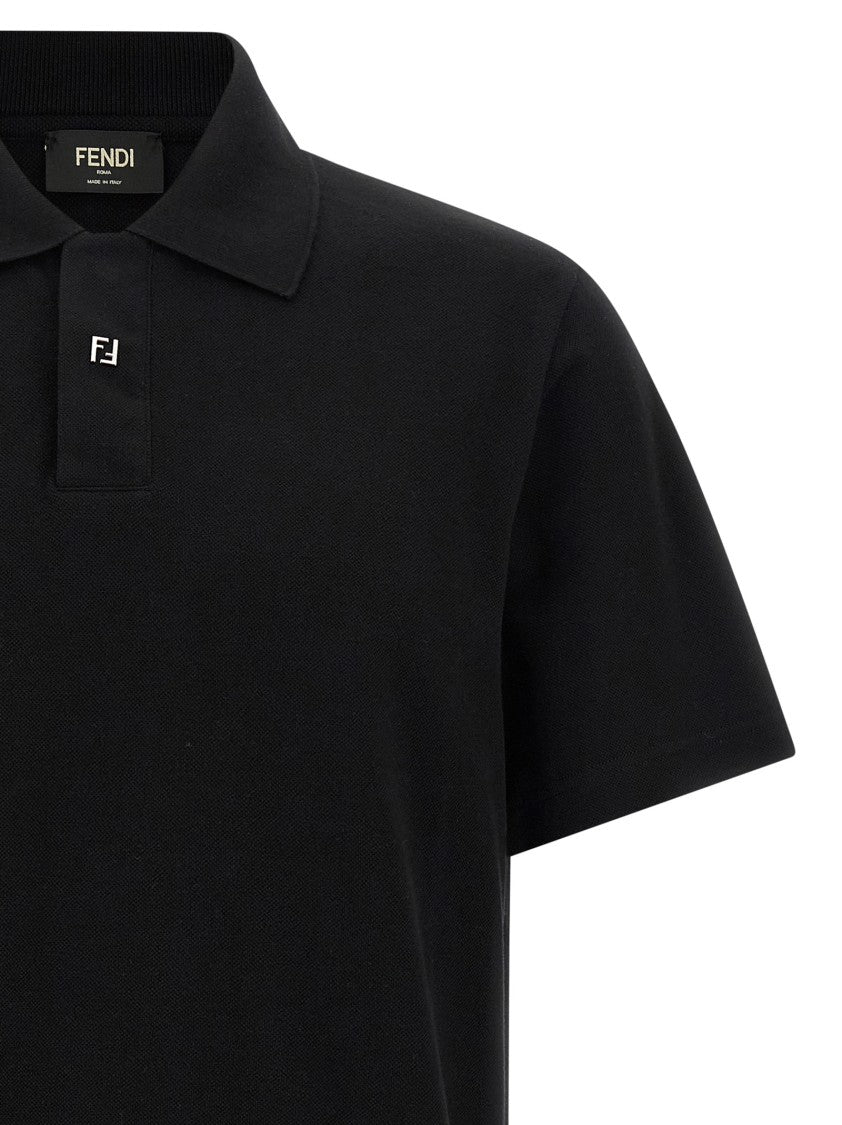 Fendi Piquet Polo Shirt