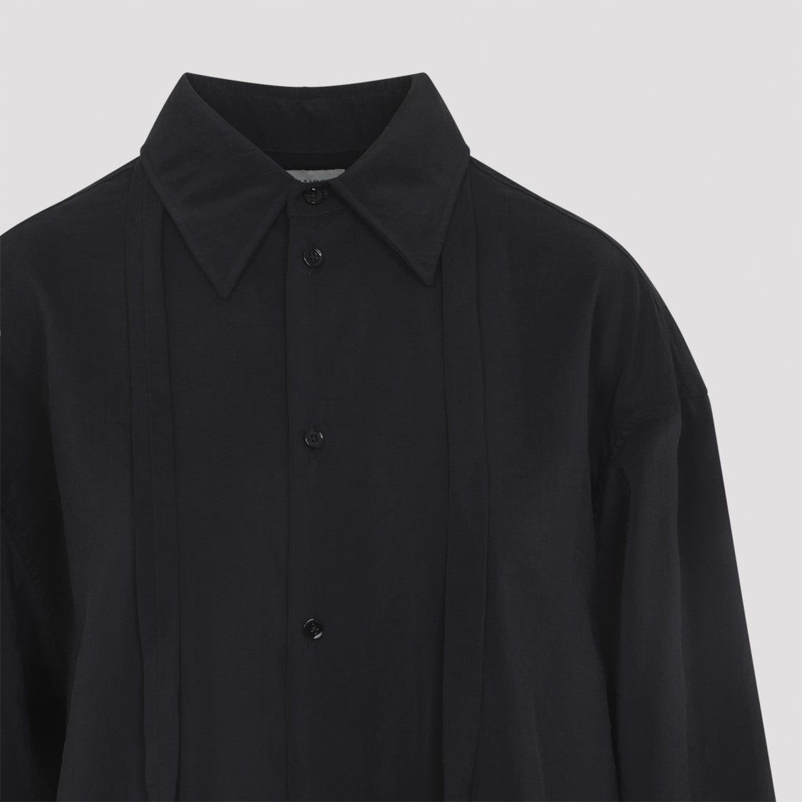 Lemaire Long Silk Shirt With Front Tie