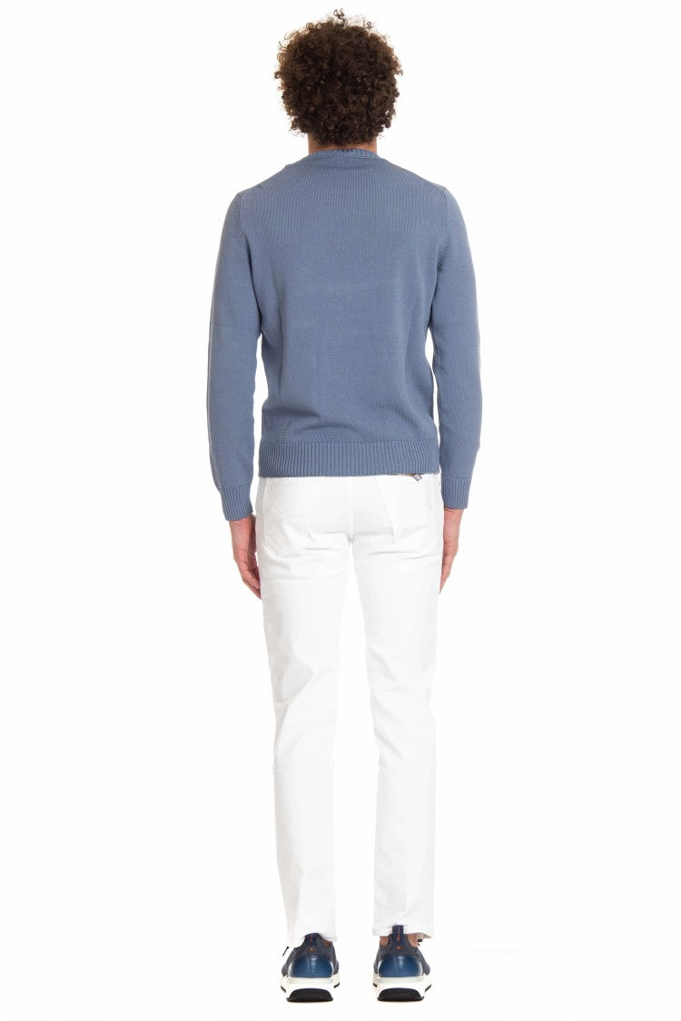 Drumohr Cotton Fine 5 Crewneck Sweater