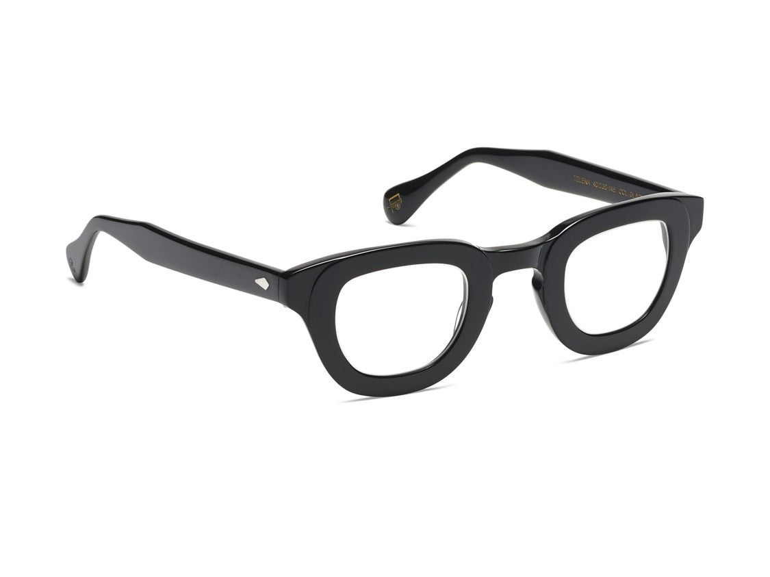 Moscot Black Or-Tel-O Keyhole Sunglasses