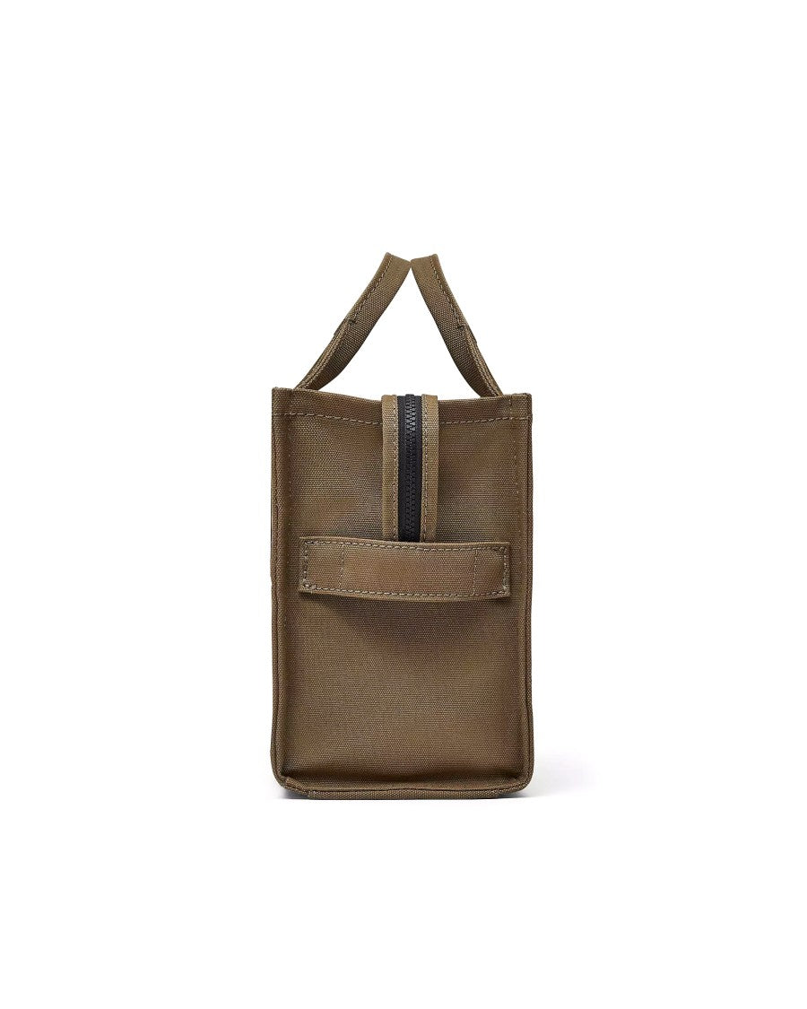 Marc Jacobs The Medium Tote Bag In Slate Green Canvas