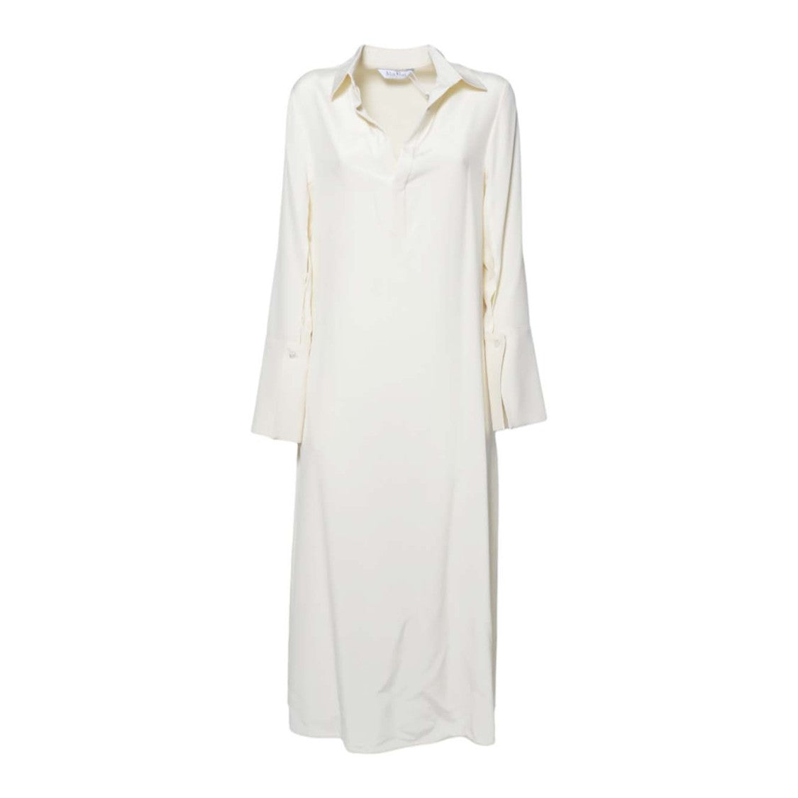 Max Mara Relaxed Maxi Dress With Classic Collar