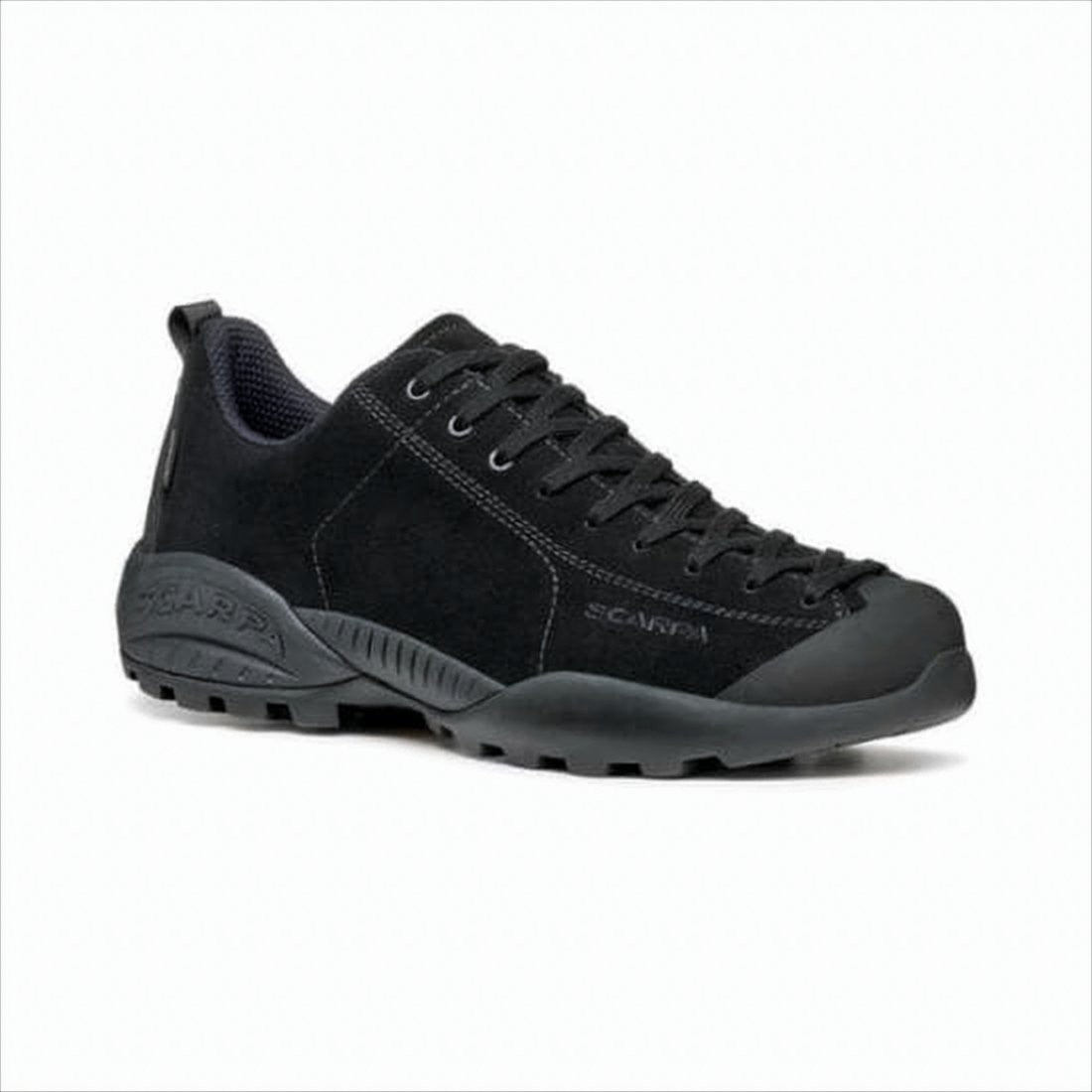 Scarpa Low-Top Suede And Leather Sneakers