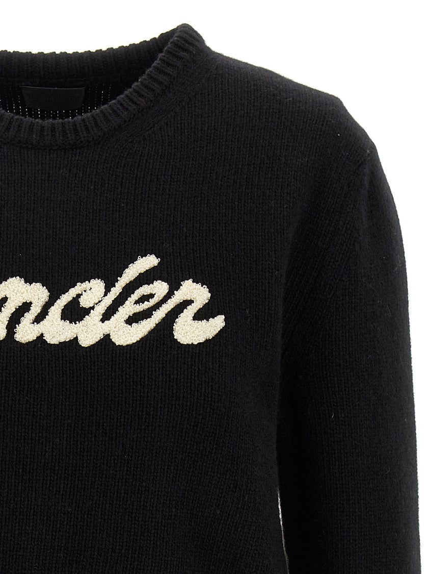 Moncler Chenille Logo Sweater