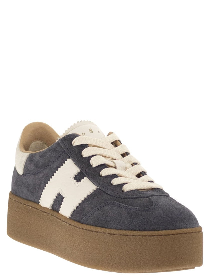 Hogan Cool - Suede Trainers With Thick Soles