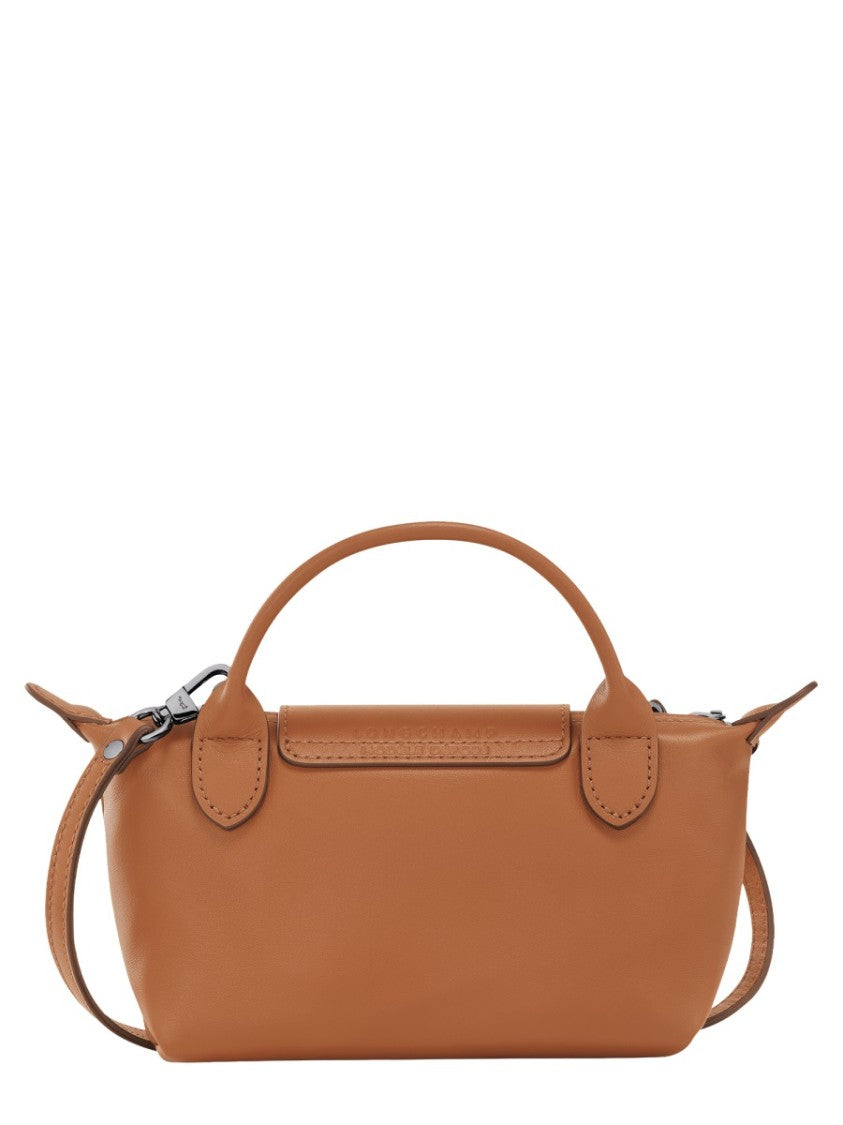 Longchamp Le Pliage Xtra Compact Leather Flap Shoulder Bag