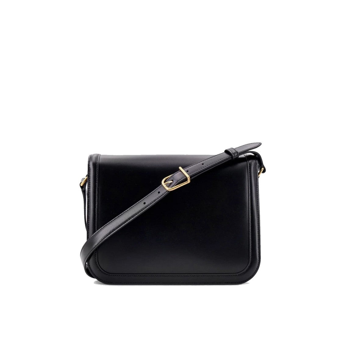 Valentino Garavani Rectangular Leather Shoulder Bag With Magnetic Closure