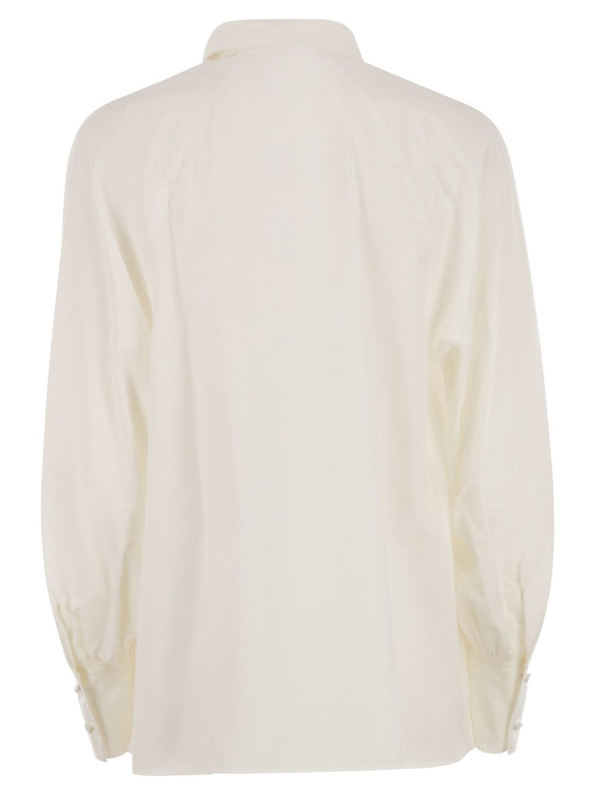 Max Mara Burgos1234 - Cotton Poplin Blouse