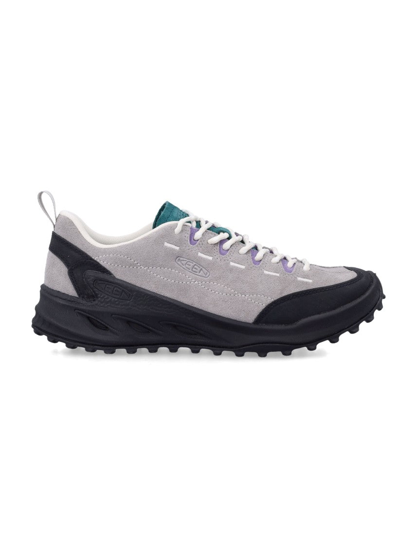 Keen Grey Jasper Zionic Suede Low-Profile Sneakers