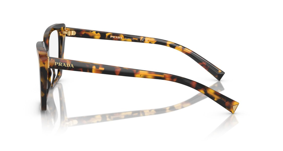 Prada 0Pr 16Zv Oversized Tortoiseshell Square Frame Eyeglasses