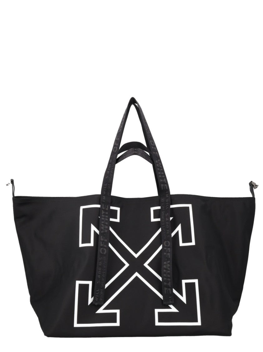 Off-White Heritage Day Graphic Arrow Large Tote Bag