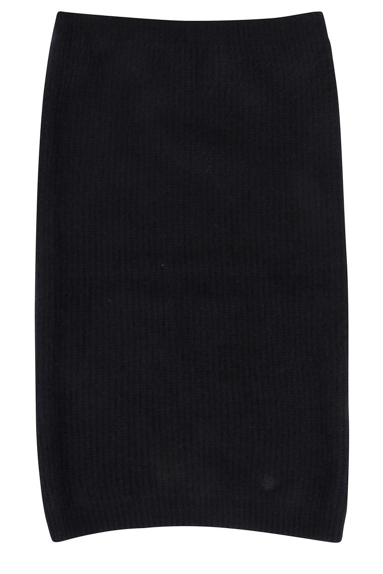 Loulou De Saison Black Emry Cashmere Scarf