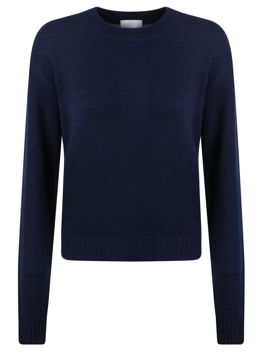 Allude Slightly Cropped Cashmere Sweater