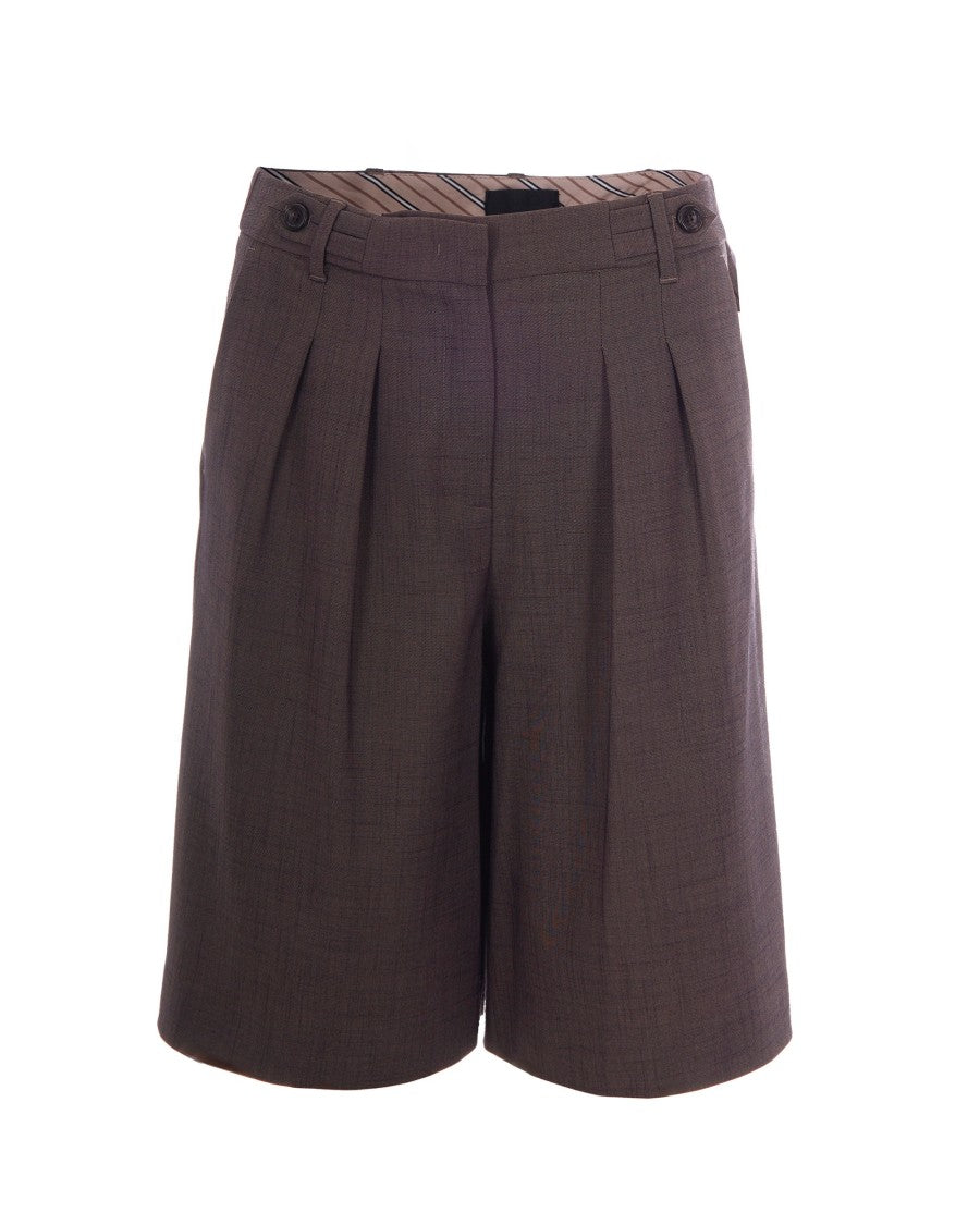 Liu Jo Pepe Melange Bermuda Shorts