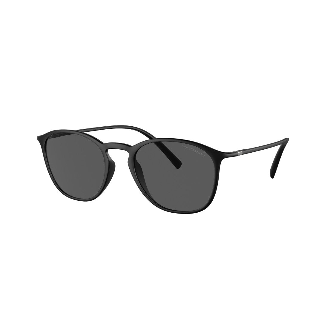 Giorgio Armani 0Ar8186u Rounded Frame Nylon Sunglasses With Thin Temples