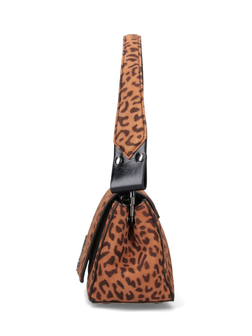 Vivienne Westwood Medium "Hazel" Shoulder Bag – Brown/Leopard