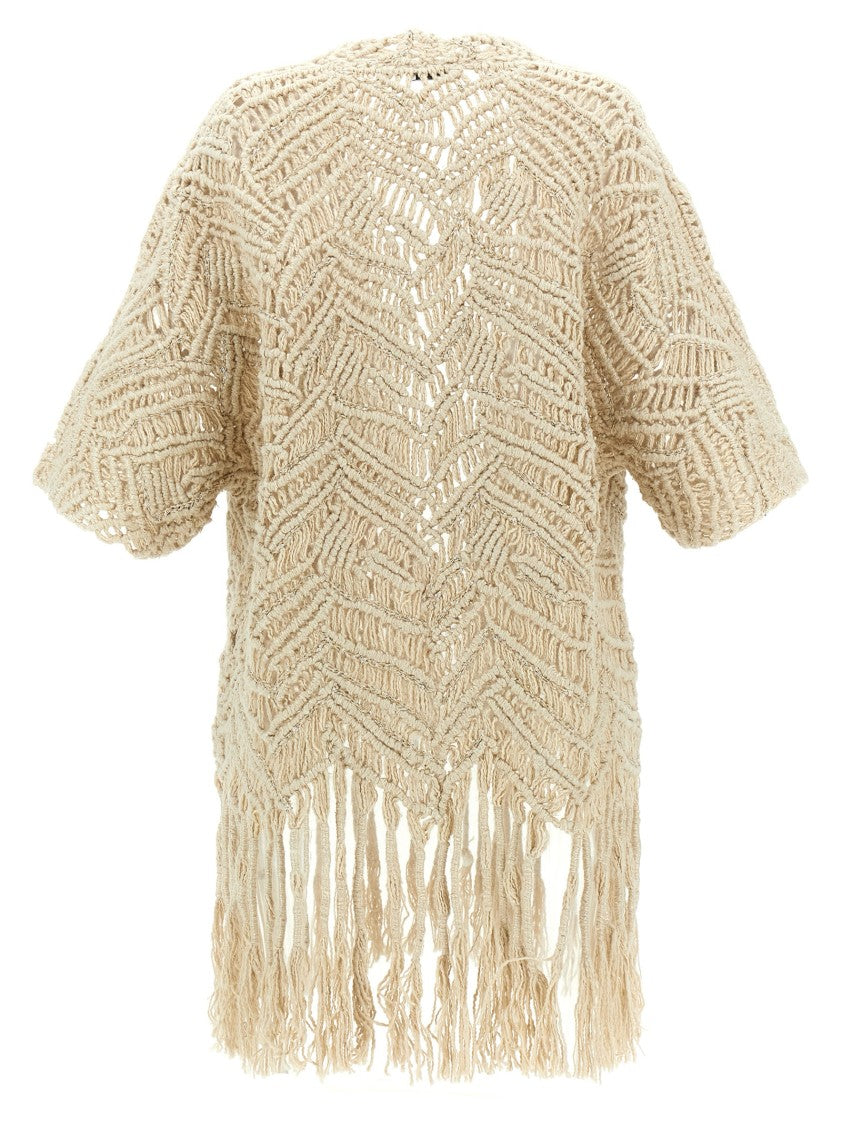 Brunello Cucinelli 'Opera Dazzling Macramé' Cardigan