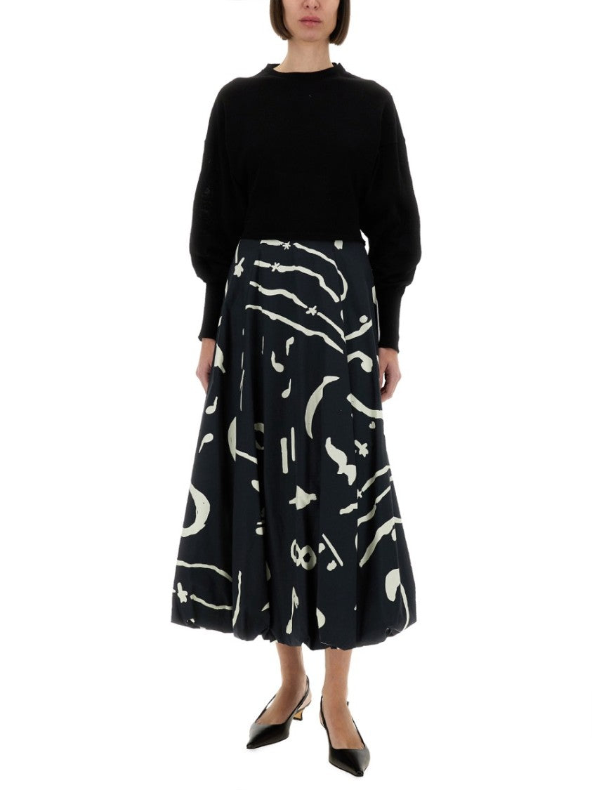 Alysi Cropped Knit Top