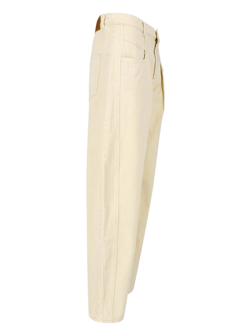 Isabel Marant High-Waisted Relaxed Straight-Leg Jeans