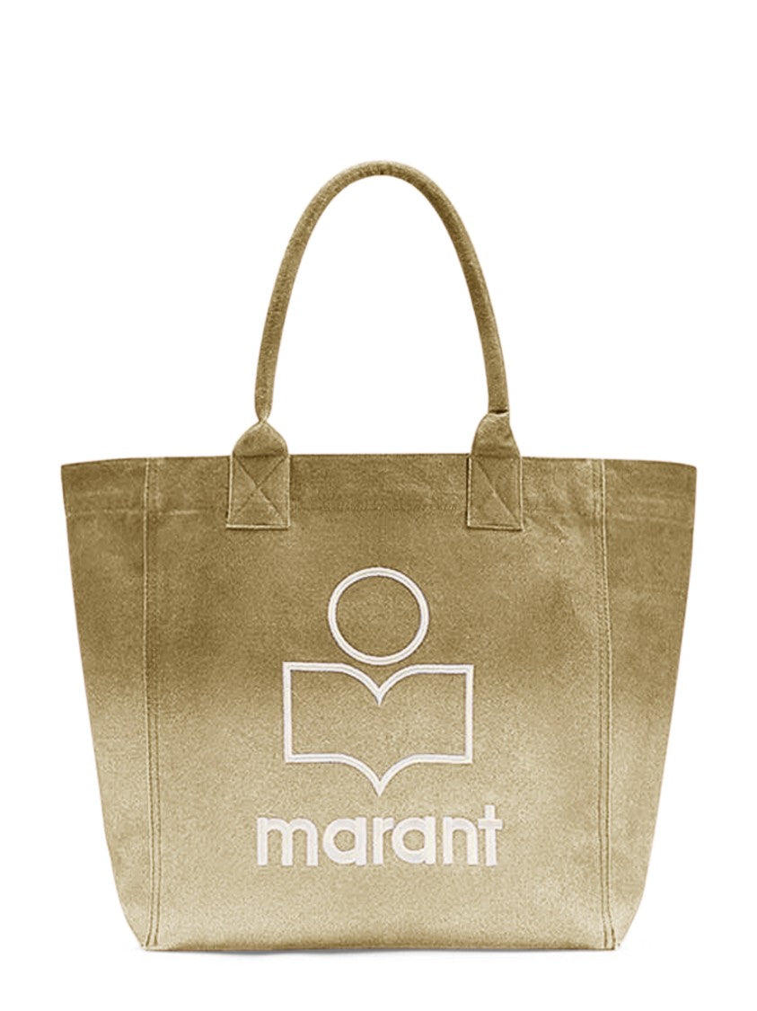 Isabel Marant Small Yenky-Gb Rectangular Cotton Tote Bag
