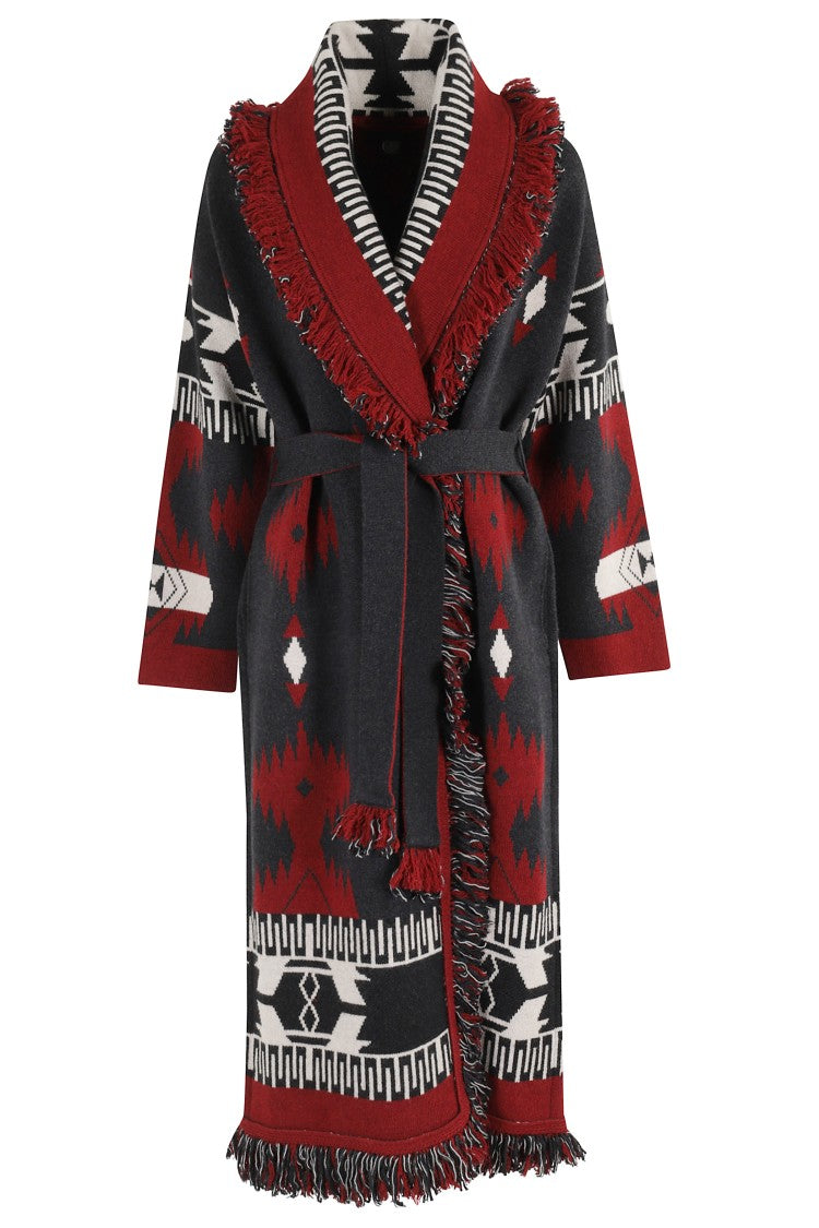 Alanui Iconic Jacquard Coat