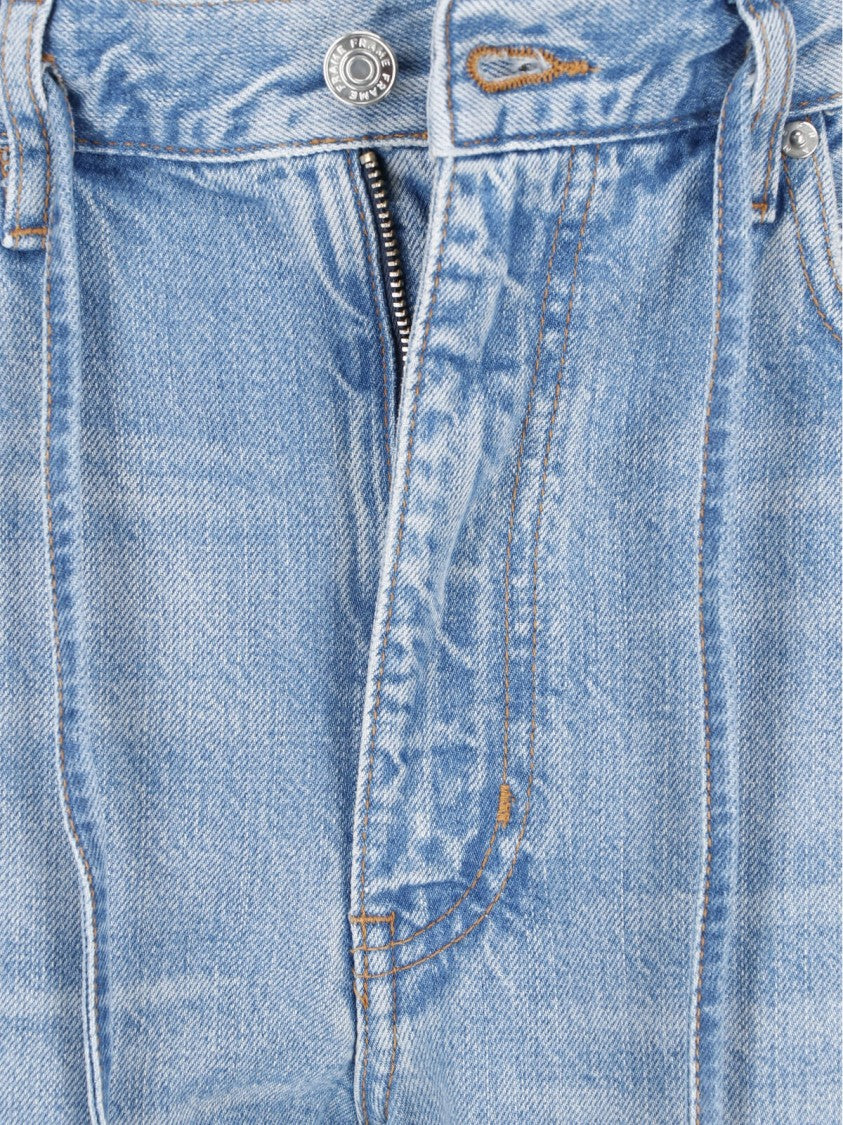 Frame Light Blue The Bow Jeans