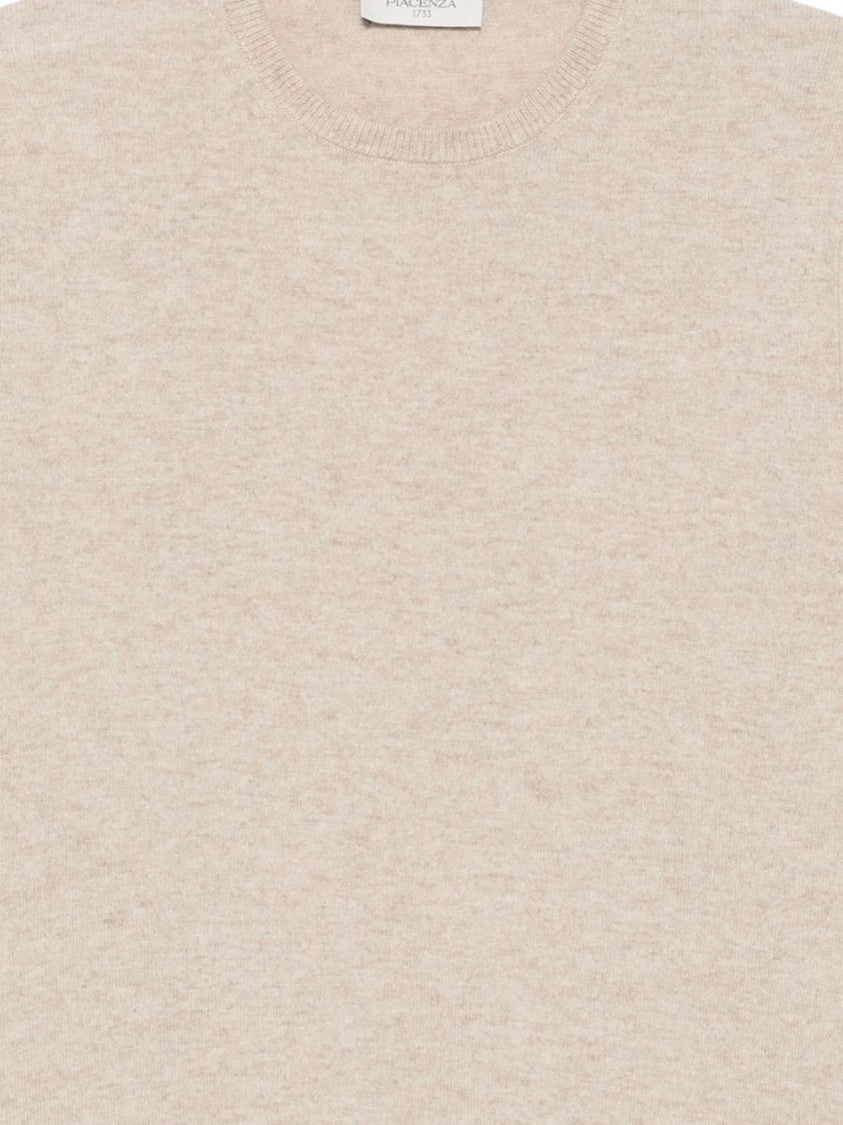 Piacenza Cashmere Classic Crew Neck Cashmere Sweater